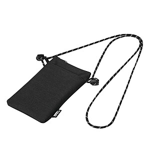Crossbody taška na telefón, čierna