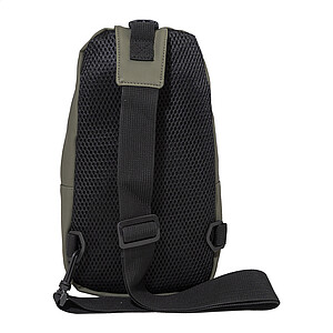 Crossbody taška z RPET, středně zelená (kelly, středně zelená