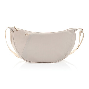 Crossbody v tvare polmesiaca, béžová