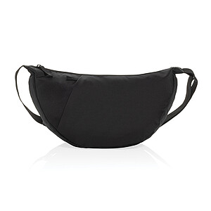 Crossbody ve tvaru půlměsíce, černá