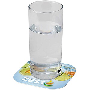 Čtvercový podtácek, bílá