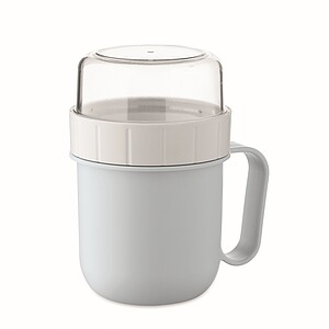 CUPOKO Plastový kelímek na svačinu, 450 ml, světle modrá