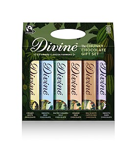 DALADY Divine dárkový set čokoládových tyčinek 6 x 35g