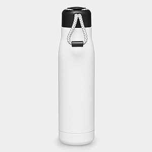 DALAGO Dvoustěnná termoska z nerezové oceli s poutkem, 500 ml, bílá