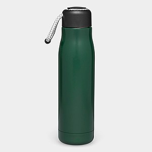 DALAGO Dvoustěnná termoska z nerezové oceli s poutkem, 500 ml, zelená