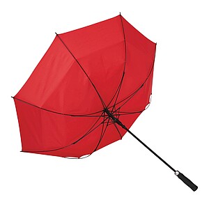 DAMAZIN Automatický golfový deštník, červená
