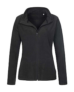 Dámska bunda STEDMAN ACTIVE FLEECE JACKET WOMEN čiernošedá S