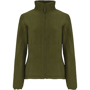 Dámská fleecová celorozepínací bunda, ROLY ARTIC, vojenská zelená tmavá, vel. M