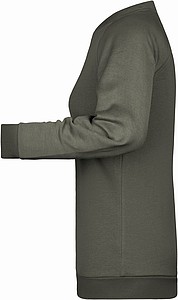 Dámská mikina James Nicholson sweatshirt women, šedá, vel. XL