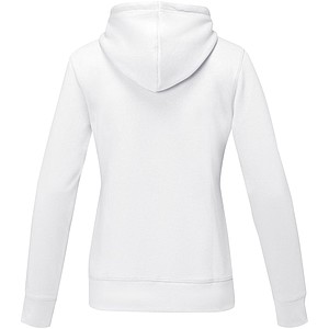 Dámská mikina s kapucí Elevate CHARON, bílá, vel. 4XL