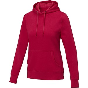 Dámská mikina s kapucí Elevate CHARON, červená, vel. 3XL