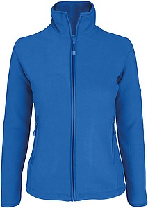 Dámská mikrofleecová mikina Kariban fleece jacket women, královská modrá, vel. S