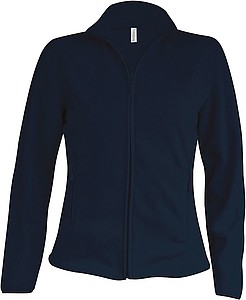Dámská mikrofleecová mikina Kariban fleece jacket women, námořní modrá, vel. 3XL