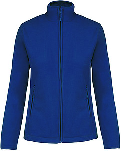 Dámská mikrofleecová mikina Kariban fleece jacket women, tmavě modrá, vel. S