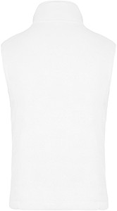 Dámska mikrofleecová vesta Kariban fleece vest women, biela, veľ. L