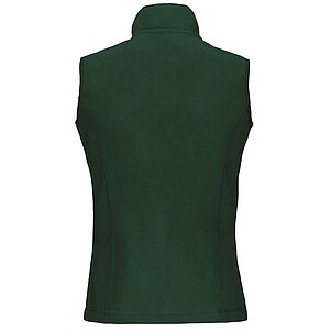 Dámská mikrofleecová vesta Kariban fleece vest women, tmavá vojenská zelená, vel. XS