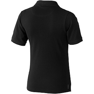 Dámska polokošeľa ELEVATE CALGARY LADIES POLO, čierna, XS