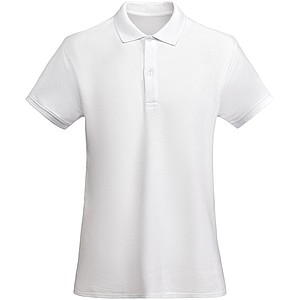 Dámska polokošeľa s krátkym rukávom, ROLY PRINCE, biela, vel. 2XL