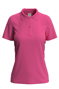 Dámska polokošeľa STEDMAN POLO WOMEN jasne ružová S