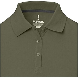 Dámská polokošile Elevate Calgary, velikost XL, vojenská zelená - khaki