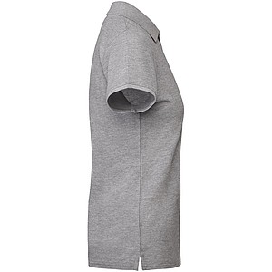 Dámská polokošile s krátkým rukávem, ROLY PRINCE, světle šedý melír, vel. 3XL