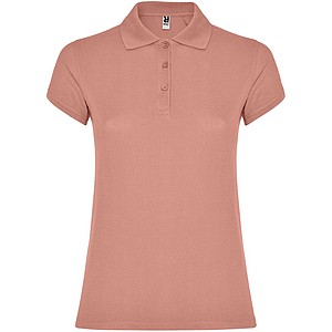 Dámská polokošile s krátkým rukávem, ROLY STAR, pastelová oranžová, 3XL