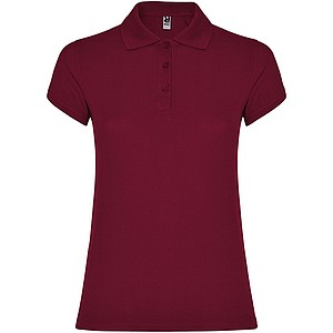 Dámská polokošile s krátkým rukávem, ROLY STAR, vínová, 2XL