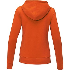 Dámská rozepínací mikina s kapucí Elevate THERON, oranžová, vel. XXL