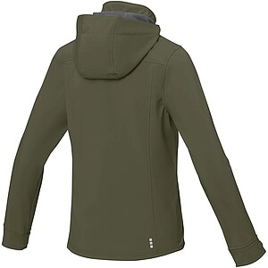 Dámská softshellová bunda Elevate Langley, velikost XXL, vojenská zelená - khaki