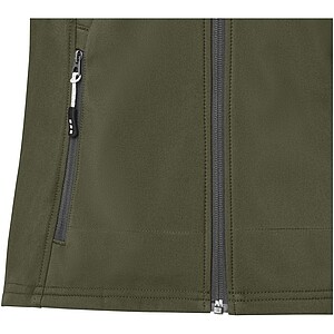 Dámská softshellová bunda Elevate Langley, velikost XXL, vojenská zelená - khaki