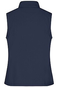 Dámská vesta James & Nicholson Promo softshell, námořní modrá, velikost S