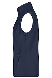 Dámska vesta James & Nicholson Promo softshell, námornícka modrá, veľkosť XXL