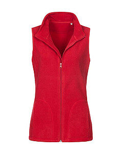 Dámska vesta STEDMAN ACTIVE FLEECE VEST WOMEN červená S