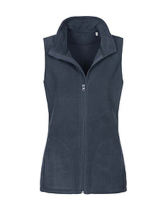 Dámska vesta STEDMAN ACTIVE FLEECE VEST WOMEN tmavomodrá S