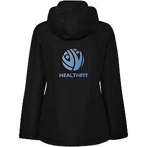 Dámská zateplená softshellová parka Roly Notus, velikost 3XL, černá