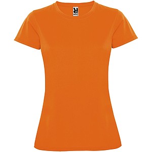 Dámské funkční tričko s krátkým rukávem, ROLY MONTECARLO, oranžová, vel. S