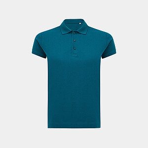 Dámské polo tričko Iqoniq Yosemite, petrolejová, velikost XXS