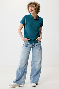 Dámské polo tričko Iqoniq Yosemite, petrolejová, velikost XXS