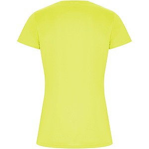 Dámské sportovní tričko s krátkým rukávem, ROLY IMOLA, fluorescenční žlutá, vel. L