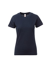 Dámské tričko PAYPER PRINT LADY, námořní modrá, XS