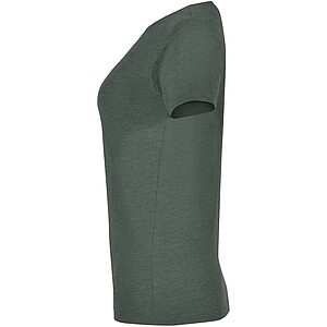 Dámské tričko Roly Fox, velikost 2XL, tmavě zelený melír