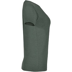 Dámské tričko Roly Fox, velikost 2XL, tmavě zelený melír