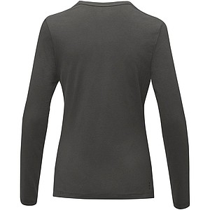 Dámské tričko s dlouhým rukávem Elevate PONOKA, tmavě šedé, vel. XS