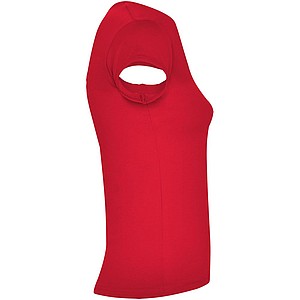 Dámské tričko s krátkým rukávem, ROLY BELICE, červená, vel. S
