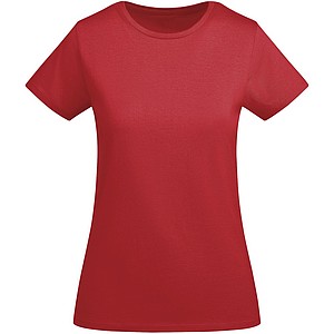 Dámské tričko s krátkým rukávem, ROLY BREDA, červená, vel. 3XL