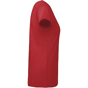 Dámské tričko s krátkým rukávem, ROLY BREDA, červená, vel. L