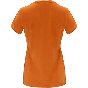Dámské tričko s krátkým rukávem, ROLY CAPRI, oranžová, vel. S