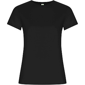 Dámské tričko s krátkým rukávem, ROLY GOLDEN, černá, vel. 2XL
