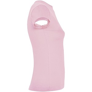 Dámské tričko s krátkým rukávem, ROLY JAMAICA, světle růžová, vel. 2XL