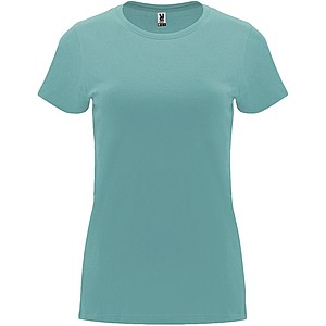 Dámske tričko s krátkym rukávom, ROLY CAPRI, modrošedá, 2XL